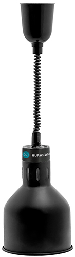 картинка ЛАМПА ИНФРАКРАСНАЯ HURAKAN HKN-DL775 ЧЕРН. от магазина Restoranshop.ru