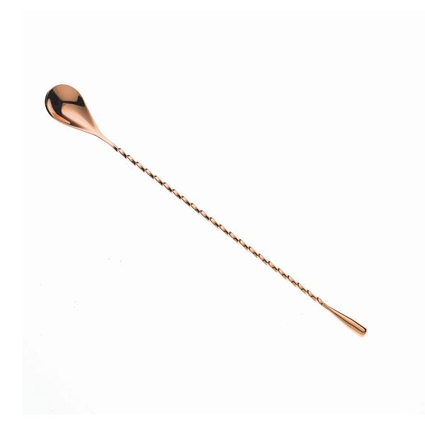 картинка Ложка барная Classic 40см, ручка витая, сталь/медь M37013CP от магазина Restoranshop.ru