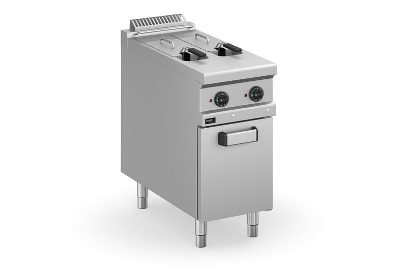 картинка ФРИТЮРНИЦА 900СЕР. APACH APFE-49/2VP/PL от магазина Restoranshop.ru