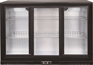 картинка ШКАФ БАРНЫЙ ХОЛОДИЛЬНЫЙ HURAKAN HKN-DBB350S от магазина Restoranshop.ru