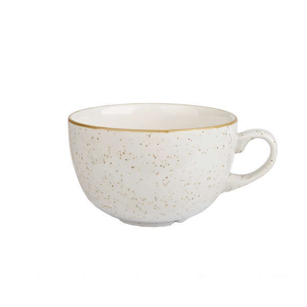 картинка Чашка Cappuccino 340мл Stonecast, цвет Barley White SWHSCB281 от магазина Restoranshop.ru