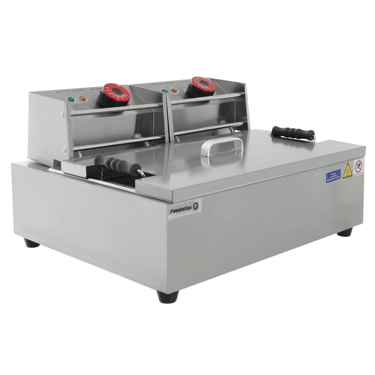 картинка Фритюрница-чебуречница (12л) DF-82Ч Foodatlas Eco от магазина Restoranshop.ru