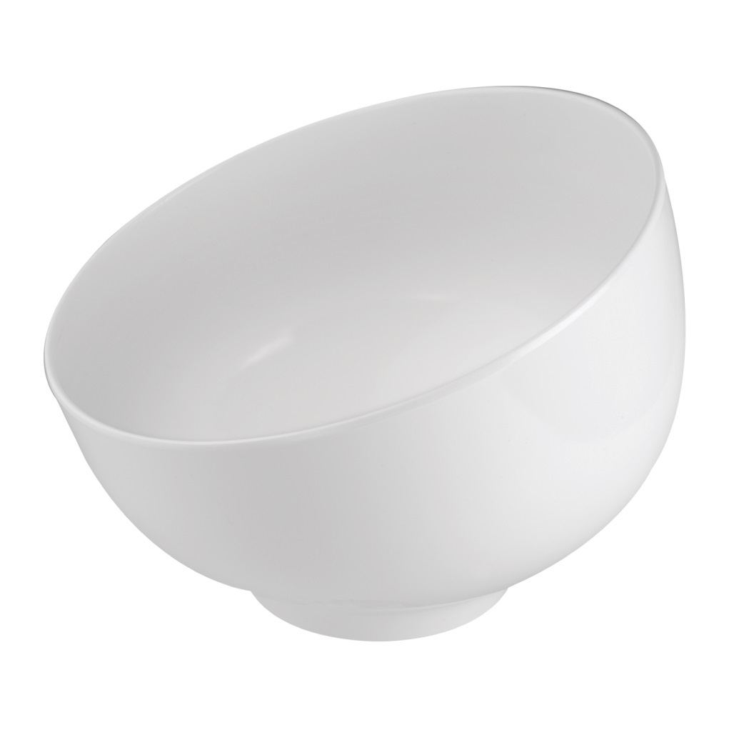 картинка Миска 1л d18см, меламин, Ball, цвет белый H-2326 от магазина Restoranshop.ru