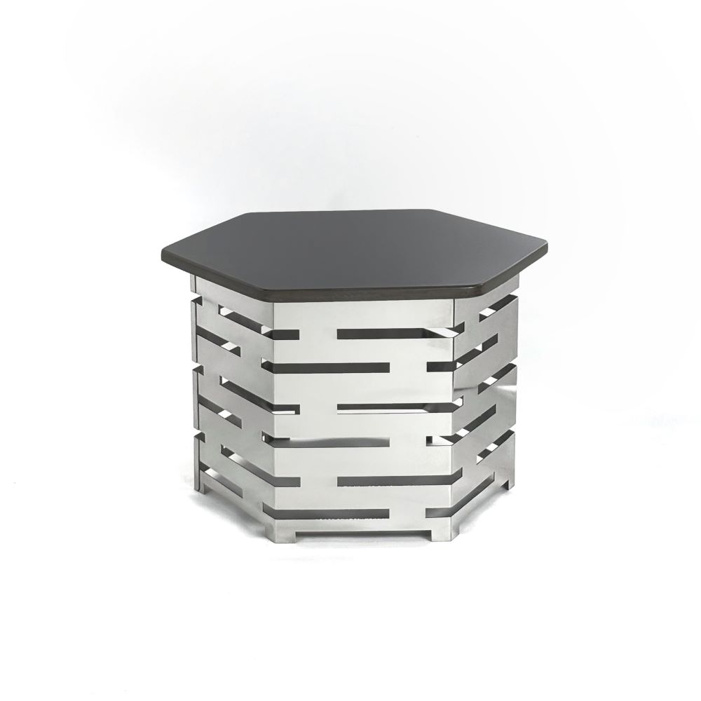 картинка Подставка шестигранная  (L), 42.5x41.5x30.5см, HBR-2027 от магазина Restoranshop.ru