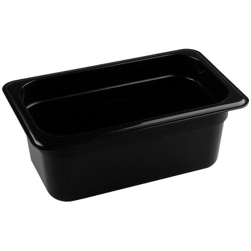 картинка Гастроемкость п/п 1/4 h 100мм, черная 422101613 от магазина Restoranshop.ru