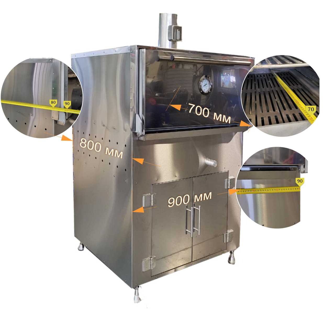 картинка ГРИЛЬ-ПЕЧЬ VOLDONE BCJ-50L от магазина Restoranshop.ru