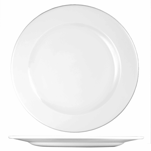 картинка Тарелка мелкая 26,1см Profile WHVP101 от магазина Restoranshop.ru