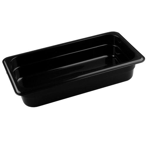 картинка Гастроемкость п/п 1/3 h 65мм, черная 422101013 от магазина Restoranshop.ru