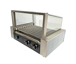 картинка ГРИЛЬ ДЛЯ HOT DOG HURAKAN HKN-GW9MC С ЭКРАНОМ от магазина Restoranshop.ru