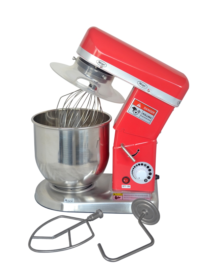картинка МИКСЕР ПЛАНЕТАРНЫЙ HURAKAN HKN-KS7R КРАСНЫЙ от магазина Restoranshop.ru