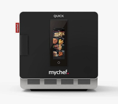 картинка ПЕЧЬ КОМБИНИРОВАННАЯ MYCHEF QUICK 1T QT11FN1D BLACK от магазина Restoranshop.ru