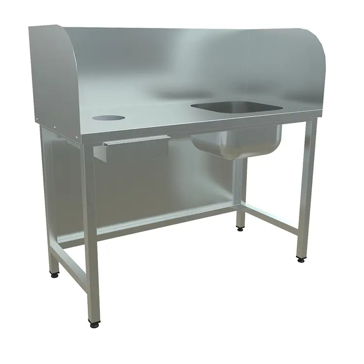 картинка СТОЛ ДЛЯ ЧИСТКИ РЫБЫ СЧР-120/60 от магазина Restoranshop.ru