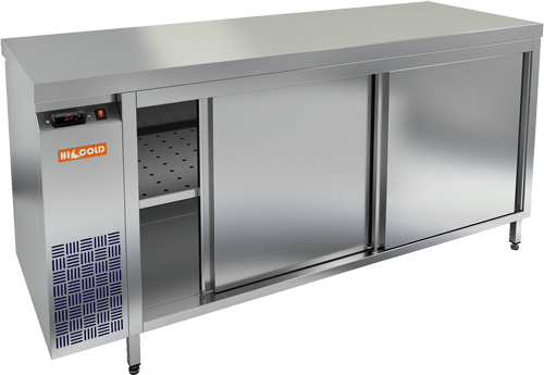 картинка СТОЛ С ТЕПЛОВЫМ ШКАФОМ HICOLD TS 17 GN O от магазина Restoranshop.ru