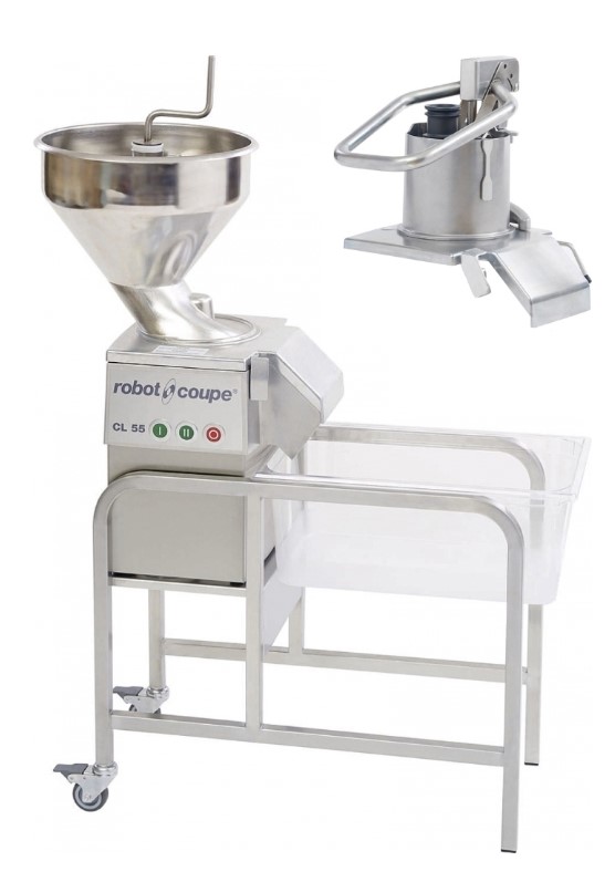 картинка ОВОЩЕРЕЗКА ROBOT COUPE CL55 ДВА БУНКЕРА 3Ф от магазина Restoranshop.ru