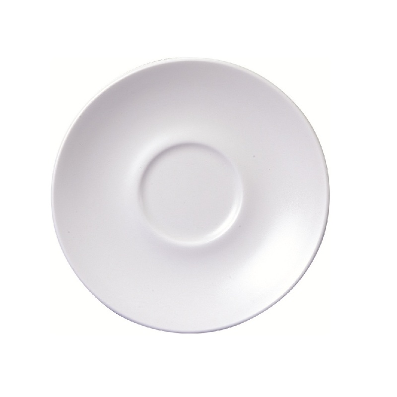 картинка Блюдце 11,8см Vellum, цвет White полуматовый WHVMESS1 от магазина Restoranshop.ru