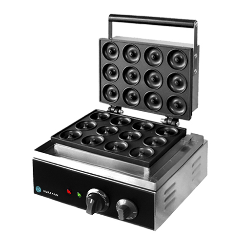 картинка ВАФЕЛЬНИЦА ДЛЯ ПОНЧИКОВ HURAKAN HKN-GES12D от магазина Restoranshop.ru