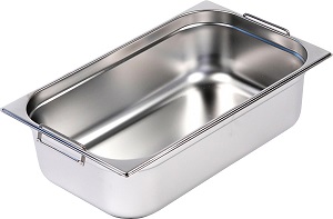 картинка ГАСТРОЕМКОСТЬ HURAKAN GN-H 1/1-100 С РУЧКАМИ от магазина Restoranshop.ru