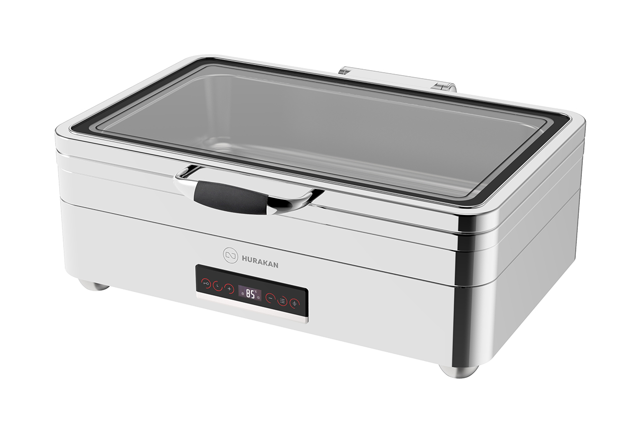 картинка ЧАФФИНГ-ДИШ HURAKAN HKN-CD81SLG PRO от магазина Restoranshop.ru