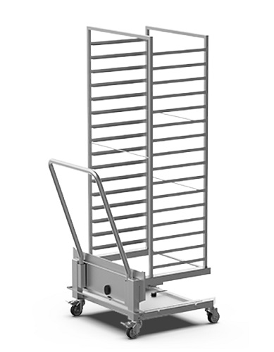 картинка ТЕЛЕЖКА ДЛЯ ШКАФА РАССТОЕЧНОГО UNOX XEBTL-16EU от магазина Restoranshop.ru