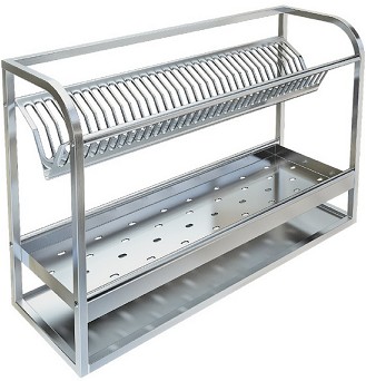 картинка ПОЛКА НАВЕСНАЯ ПН-328/900 ДЛЯ СУШКИ ПОСУДЫ от магазина Restoranshop.ru
