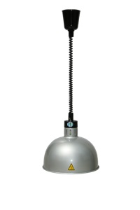 картинка ЛАМПА ИНФРАКРАСНАЯ HURAKAN HKN-DL750 СЕРЕБР. от магазина Restoranshop.ru