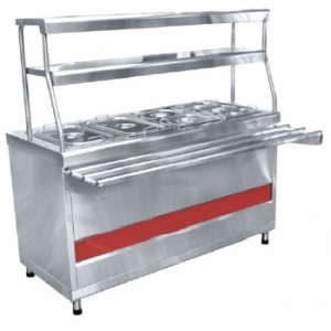 картинка ПРИЛАВОК Д/2 БЛЮД АСТА ПМЭС-70КМ-80 от магазина Restoranshop.ru