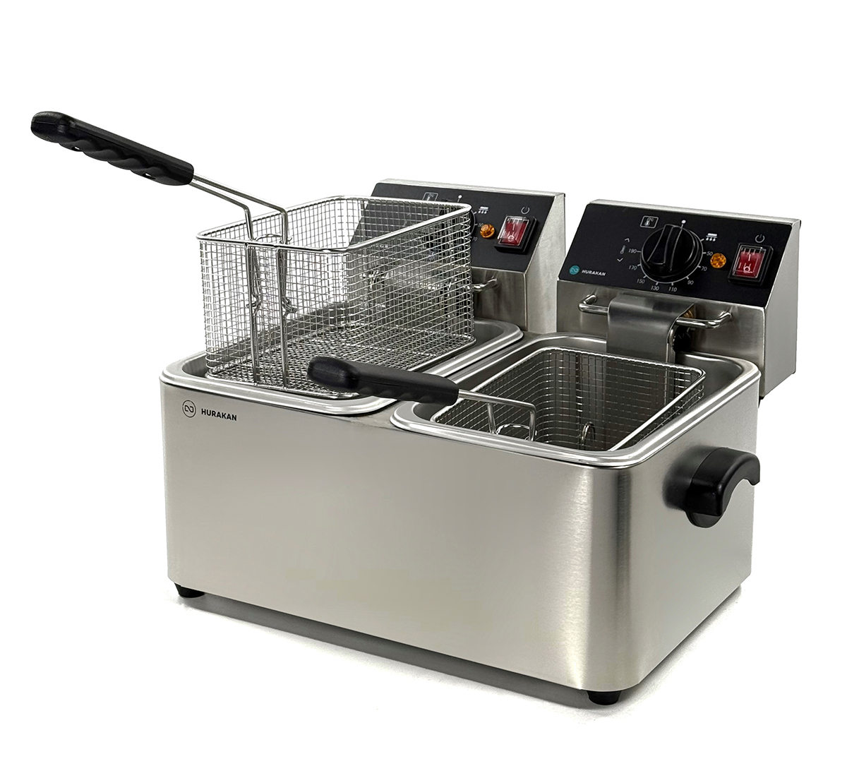 картинка ФРИТЮРНИЦА HURAKAN HKN-FT44N от магазина Restoranshop.ru