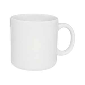 картинка Кружка Biona BRANCO 330мл, керамика, 004496, A206-0802 от магазина Restoranshop.ru